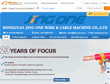 Tablet Screenshot of jing-one.com.cn